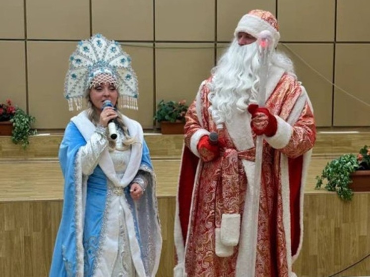 Для жителей Привокзального округа Тулы провели новогодний концерт