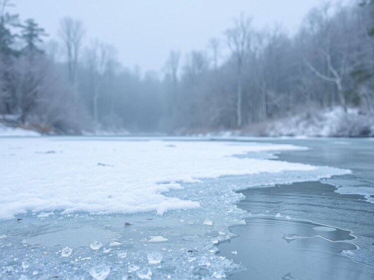 Снежура на водоемах Псковской области: предвестник зимы и источник опасности