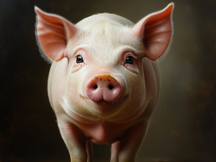 Пожарные спасли тысячи маленьких свиней из горящего свинарника