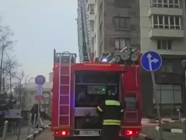 Пожарным удалось предотвратить распространение огня в высотке на востоке Москвы