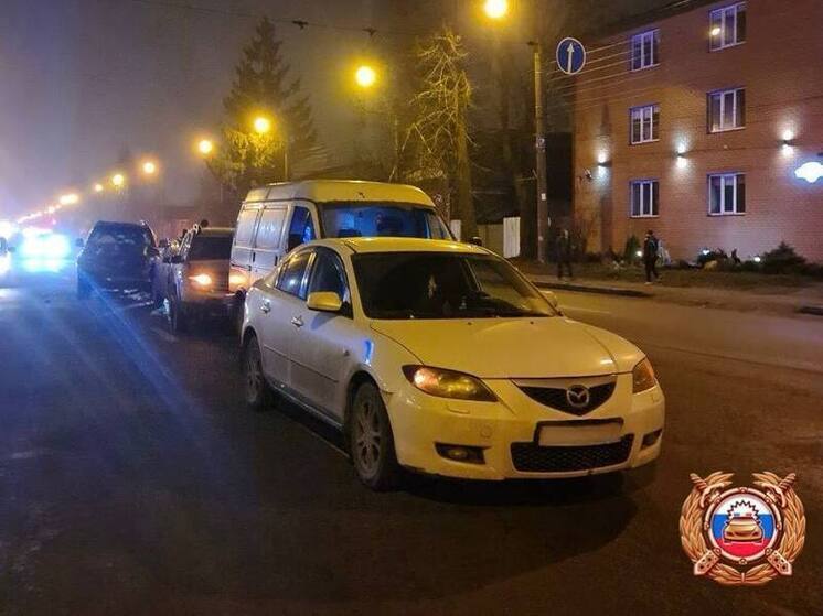 В Твери столкнулись пять машин, есть пострадавший