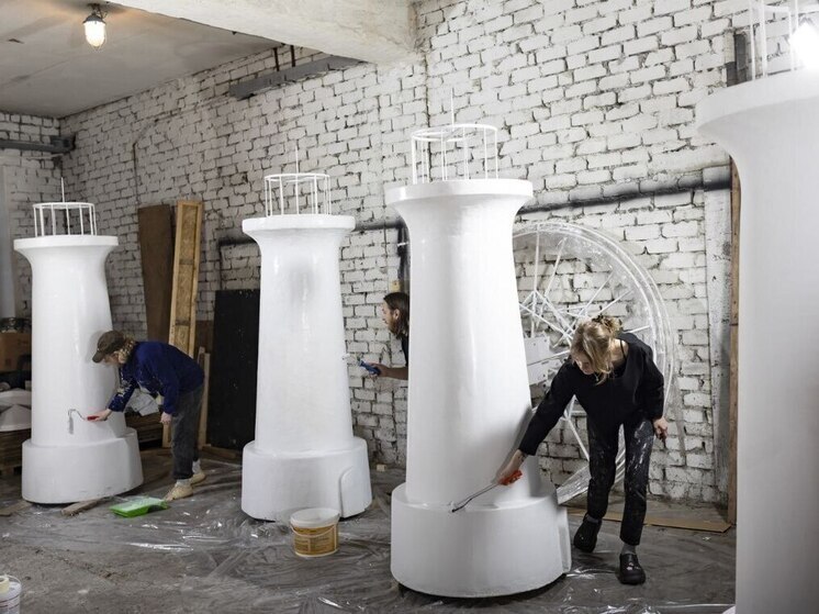 На острове Канта засияют пять авторских маяков