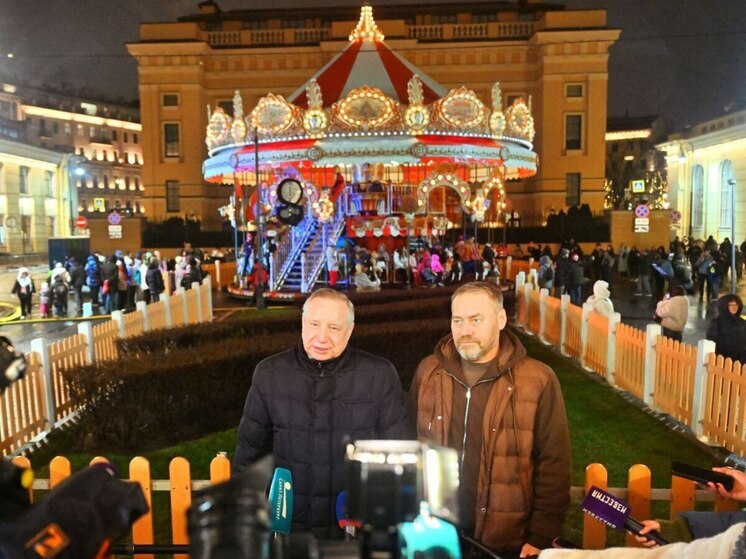 Беглов: Рождественская ярмарка стала важной частью культуры Петербурга