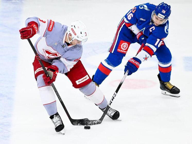 СКА проиграл «Спартаку» со счетом 2:1 в Петербурге