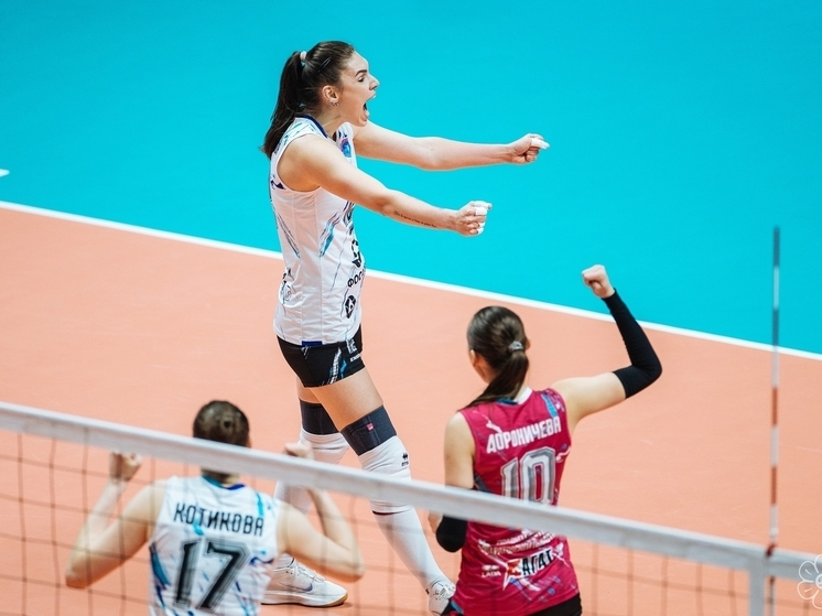 Казанские волейболистки победили Ленинградку в Калининграде