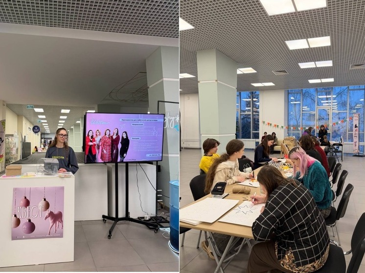 В Новосибирске прошёл фестиваль «Ёлка-маркет» с авторскими подарками и мастер-классами