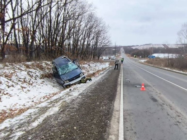 Одно ДТП, пять пострадавших: на автодороге Приморья столкнулись Тойоты