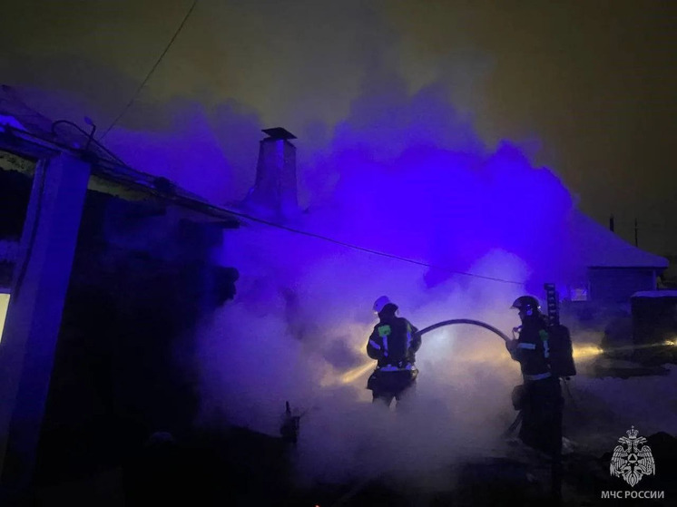 В семи алтайских селах произошли пожары из-за печного отопления