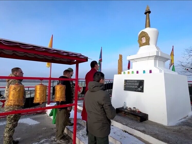 У восстановленного силами воинов Бурятии и Забайкалья субургана прошел молебен