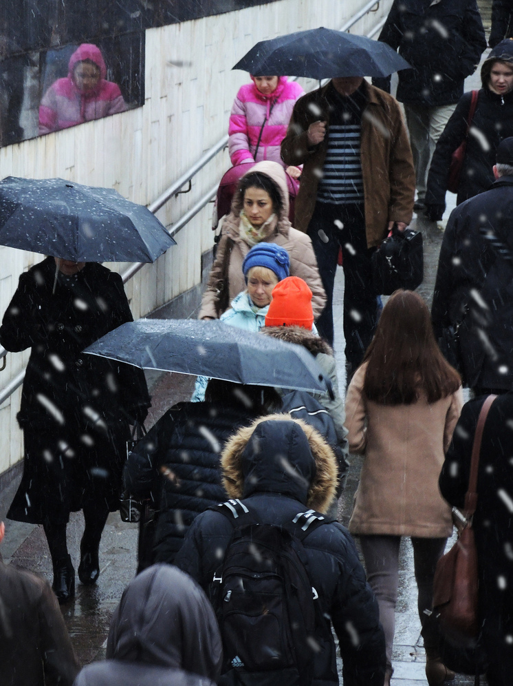 Жителям Москвы пообещали прохладный день с мокрым снегом 21 декабря