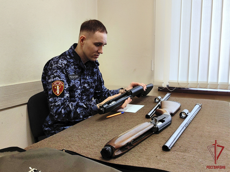 В Тульской области изъяли 9 единиц оружия за нарушения правил оборота
