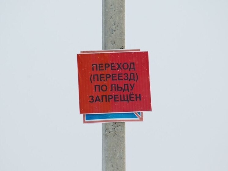 В Пензенской области мужчина провалился под лед