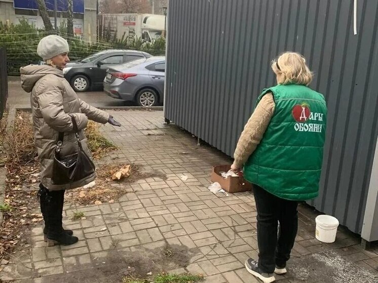 В Курске поддерживают чистоту вокруг торговых объектов