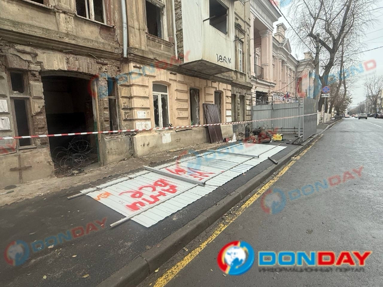 Снос Дома Парамоновых в Ростове, предварительно, займет около трех месяцев
