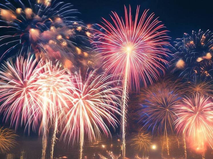 В Новом Уренгое определили разрешенные площадки для запуска фейерверков