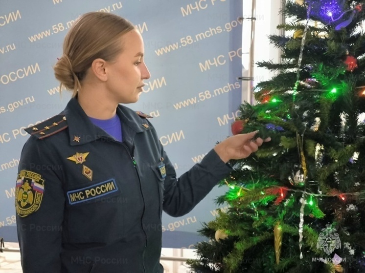 В Пензенском МСЧ рассказали, как безопасно установить новогоднюю елку