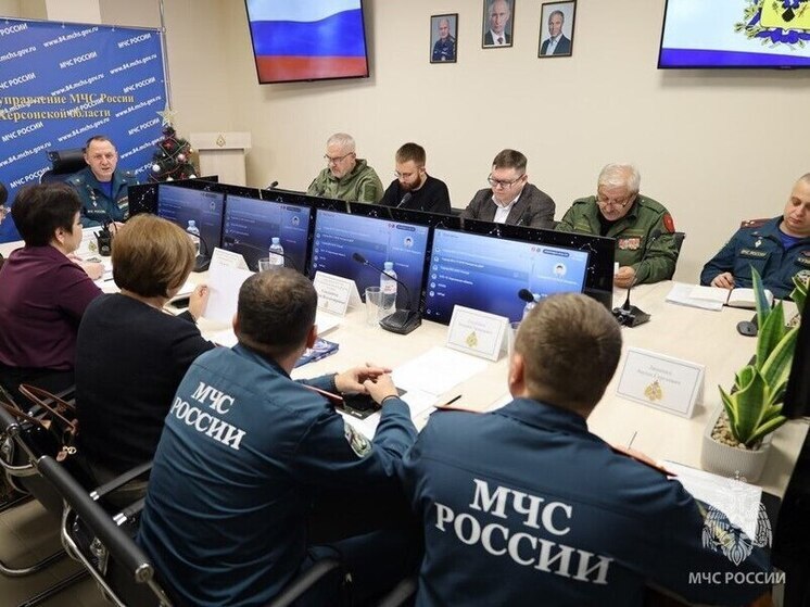 В штабе ГУ МЧС по Херсонской области провели 1-е заседание Общественного совета