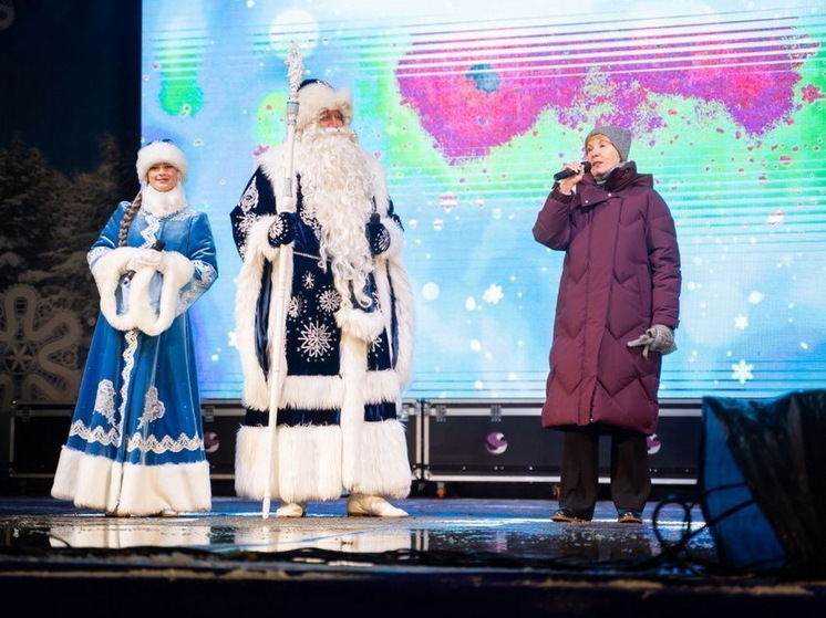 В Кирове зажгли огни главной городской елки