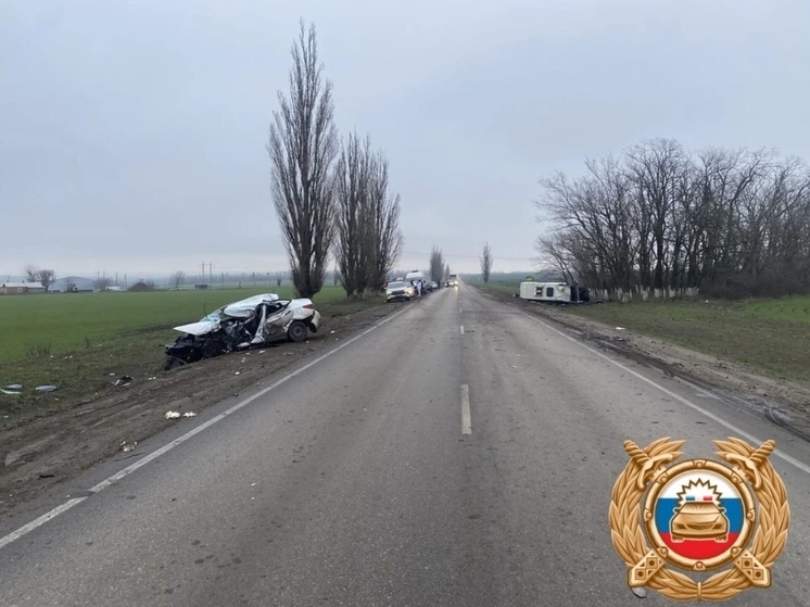 В массовом ДТП с грузовиком в Ростовской области пострадали три человека