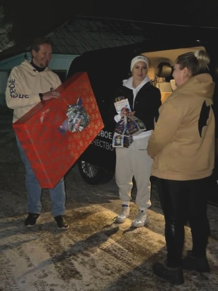 В Серпухове накануне Нового года провели благотворительную акцию для семей