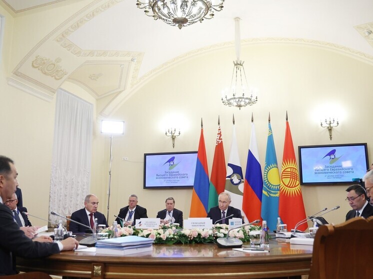 В Санкт-Петербурге стартовал саммит государств Евразийского экономического союза