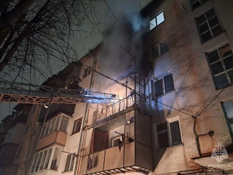 Пожар в многоэтажке Нальчика унес жизнь мужчины