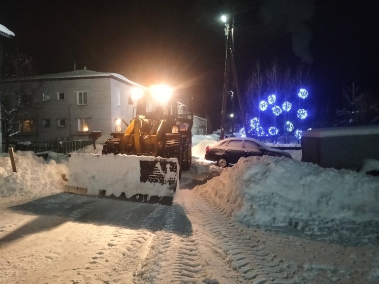 Север Архангельской области завалило снегом: в Пинежье борются с последствиями