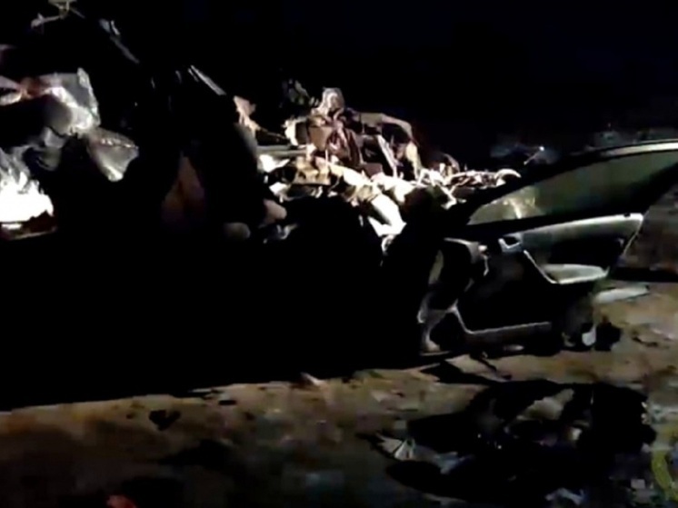 Последствия страшной аварии в Волгоградской области сняли на видео