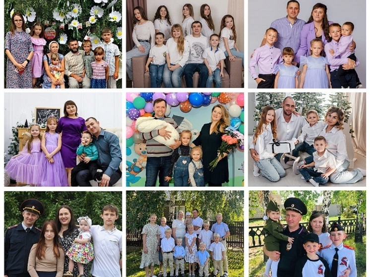 В Алтайском крае 21 декабря впервые отметили День многодетной семьи