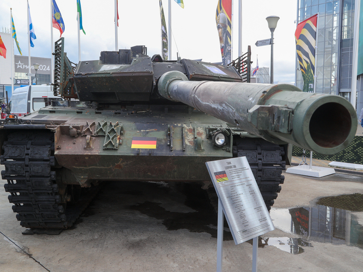 РИА Новости: в Сумской области был уничтожен танк Leopard 2