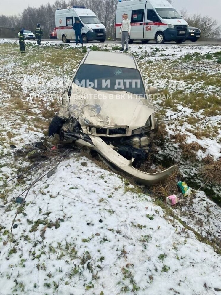 Столкновение на трассе М-4 под Ефремовом унесло жизнь водителя