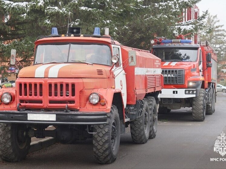 В селе Победа Шегарского района огнеборцы ликвидировали пожар в жилом доме