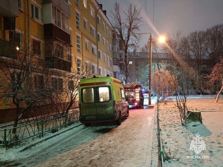 В Туле на улице Николая Руднева в результате пожара в квартире погиб мужчина