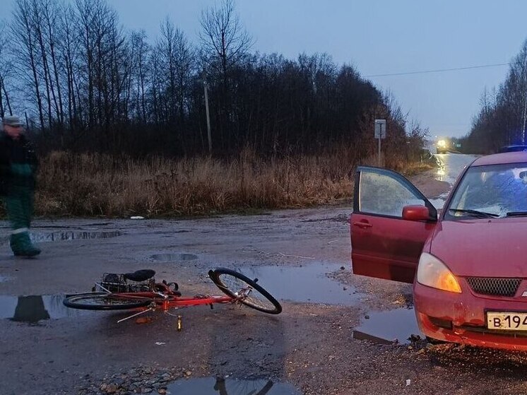 На Ваулиногорском шоссе сбит велосипедист