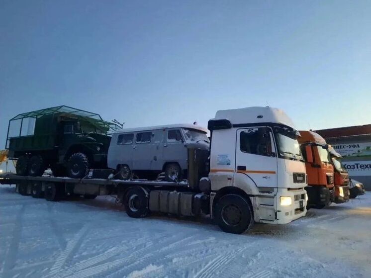 Из Башкирии в зону СВО доставили очередной гумконвой