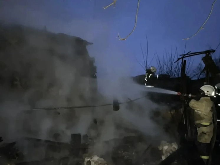 Этой ночью в Калмыкии произошло два пожара