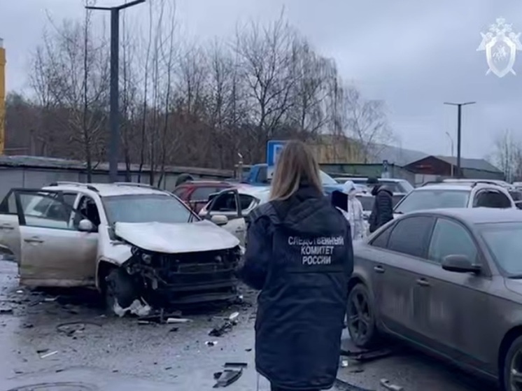 Опубликованы кадры с места взрыва, из-за которого погиб генерал Сарваров