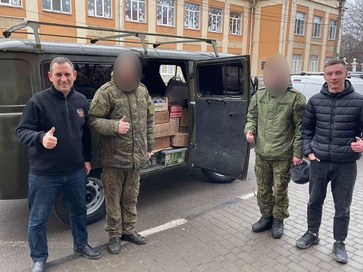 Тульский депутат передал военным очередной гуманитарный груз для зоны СВО