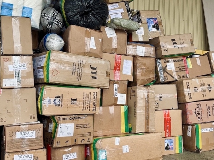 Из Архангельской области в Белгород доставили крупную партию гуманитарки