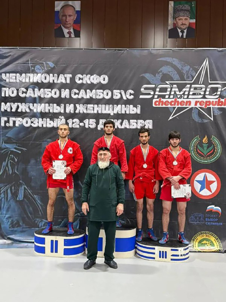 Ставропольская сборная завоевала четыре медали в Грозном