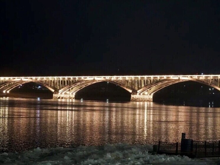 «Ростелеком» украсил архитектурной подсветкой мост в Рыбинске