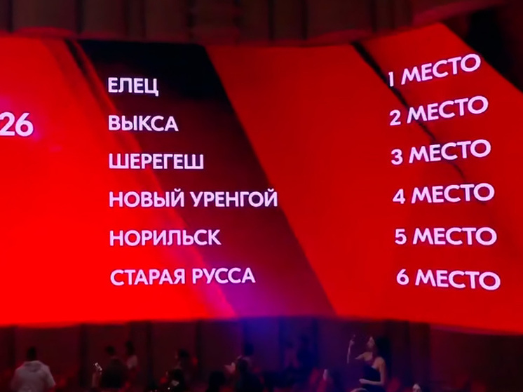 Елец удостоен почетного титула «Город молодёжи – 2026»