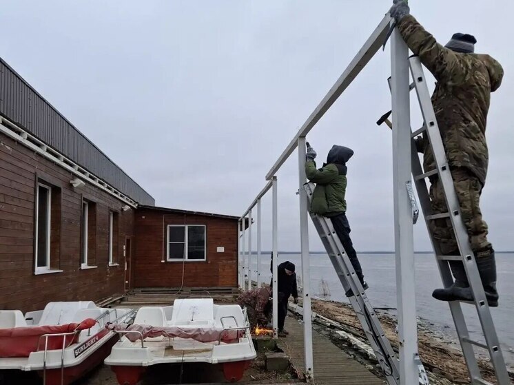 Остров Залит: незаконные постройки на территории парка снесены