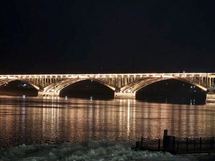 «Ростелеком» украсил архитектурной подсветкой мост в Рыбинске