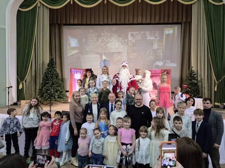 Сказка для семей героев: в Тамбове устроили праздник для детей защитников Отечества