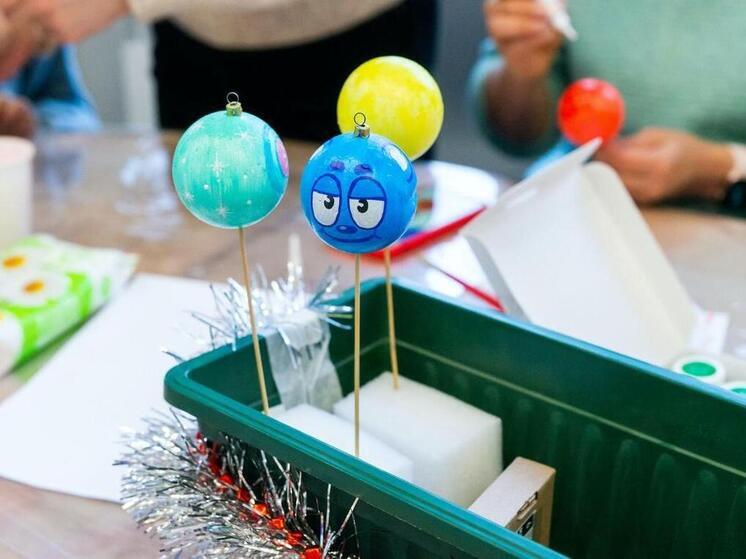 В библиотеке им. Пушкина прошёл новогодний вечер со Смешариками