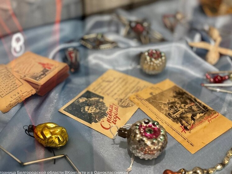 Белгородцев пригласили на выставку о новогодних традициях прошлого века