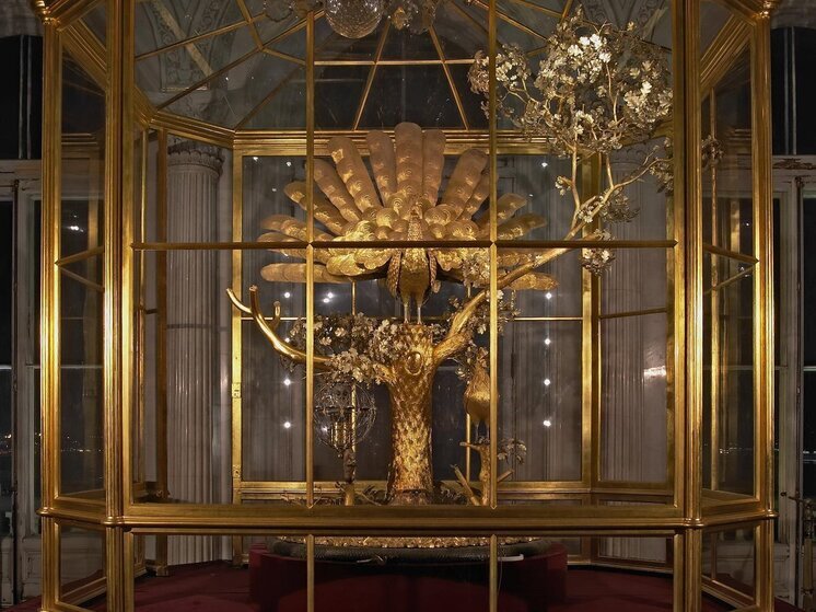 Часы «Павлин» в Эрмитаже были заведены вне расписания для лидеров стран СНГ