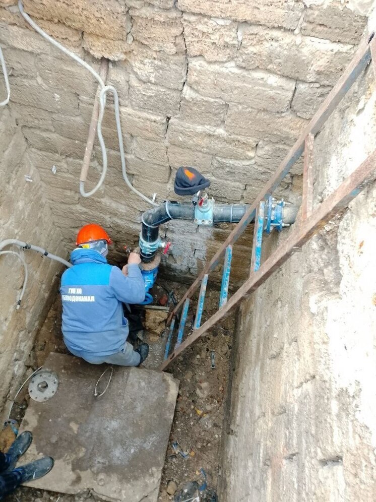 В Каланчаке провели восстановительные работы на объектах водоснабжения
