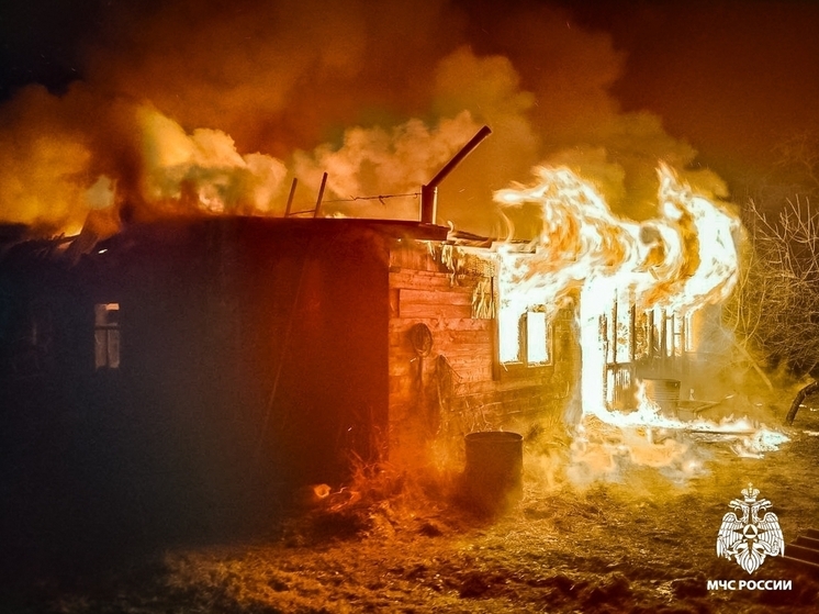 Жители Кардымовской деревни спаслись от огня за мгновение до трагедии